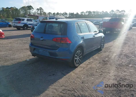 2017 Volkswagen Golf Tsi S 4-Door/Tsi Se 4-Door/Tsi Sel 4-Door/Tsi Wolfsburg Edition 4-Door из США, поврежденный, VIN 3VW217AU7HM040209